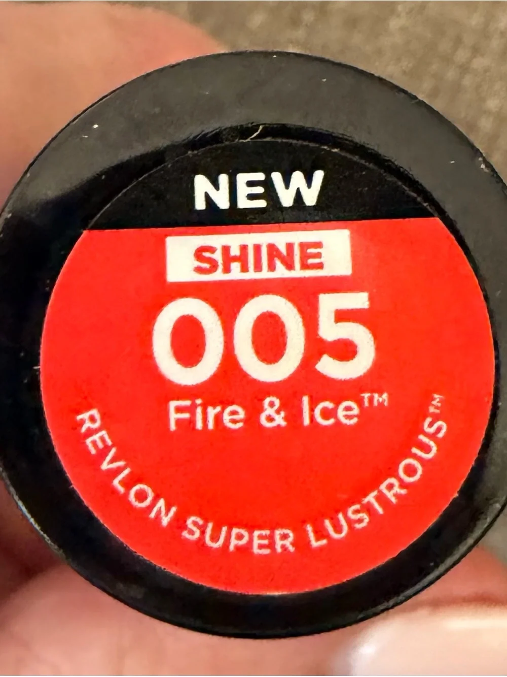 Revlon Super Lustrous Glass Shine Lipstick 005 Fire & Ice